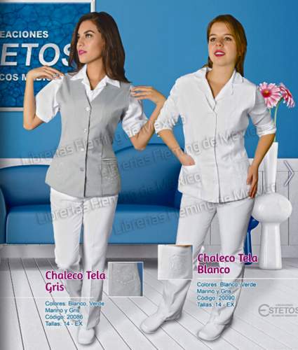 Chaleco de Tela: Dama y Caballero