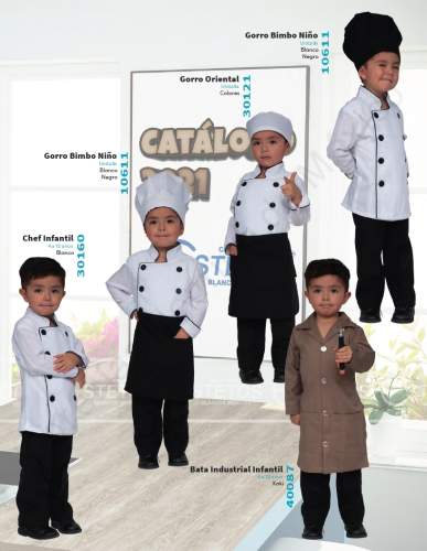 UNIFORMES GASTRONOMICOS INFANTILES